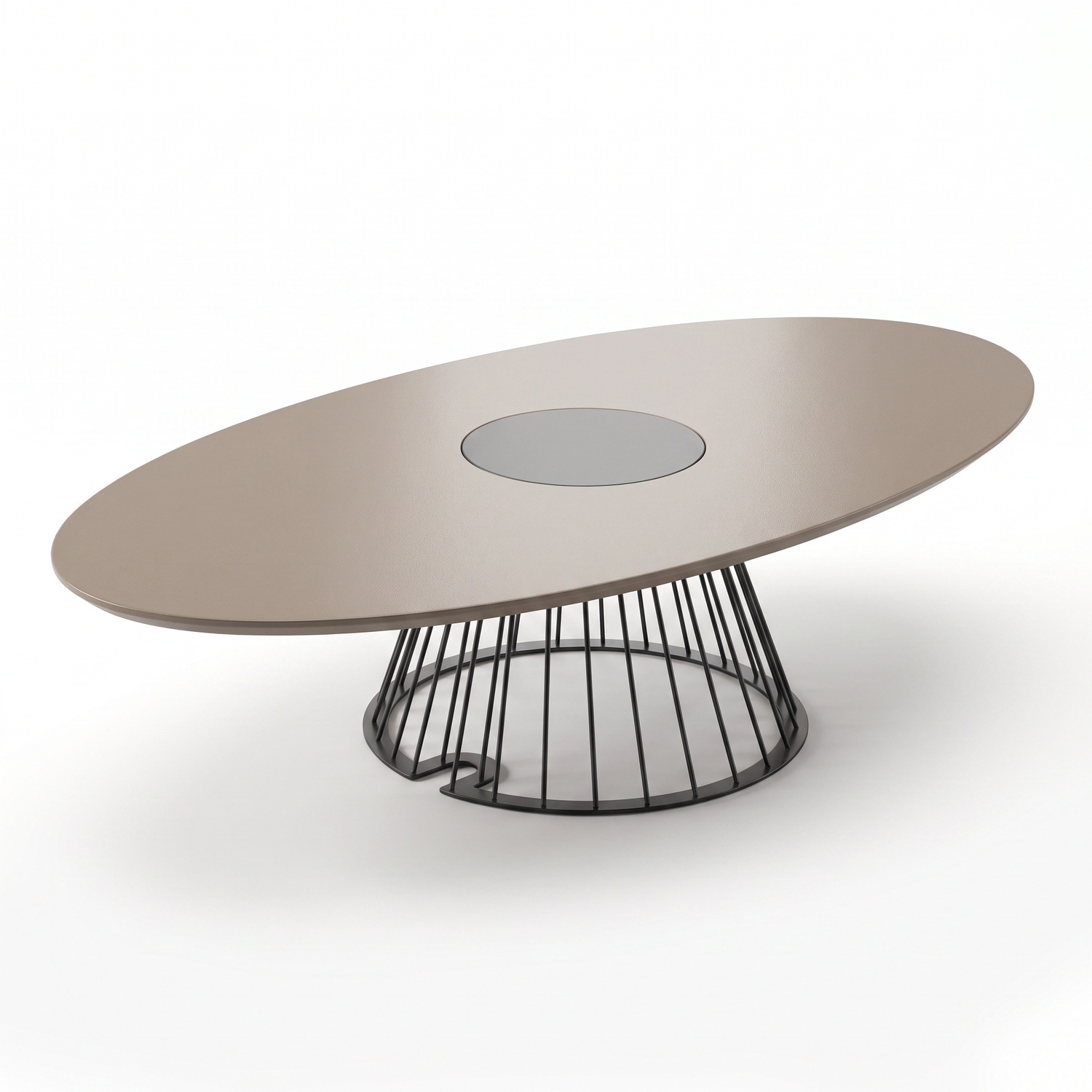 Wave Oval Coffee Table