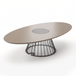 Wave Oval Coffee Table