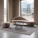 Wave Oval Coffee Table