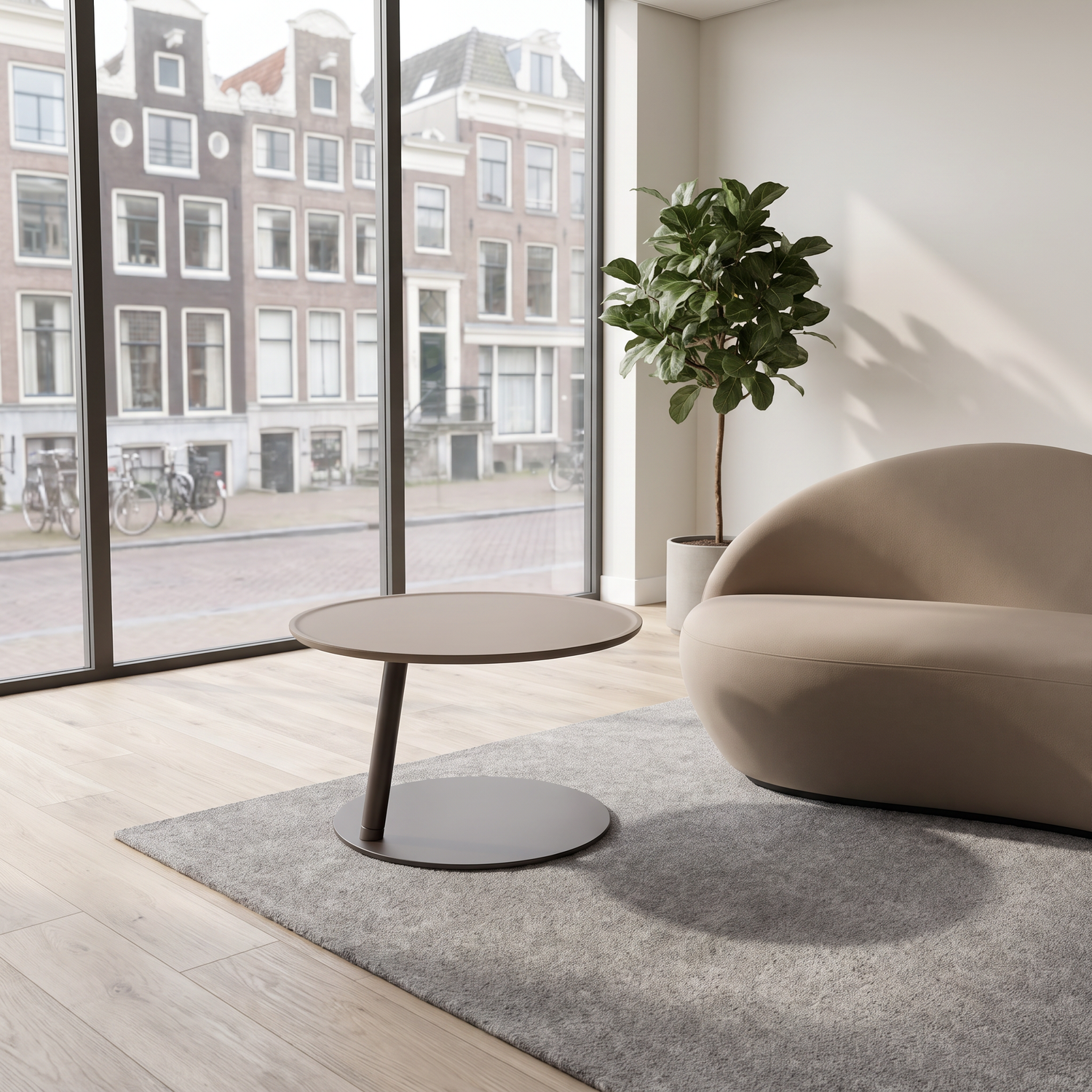 Wave Round Coffee Table