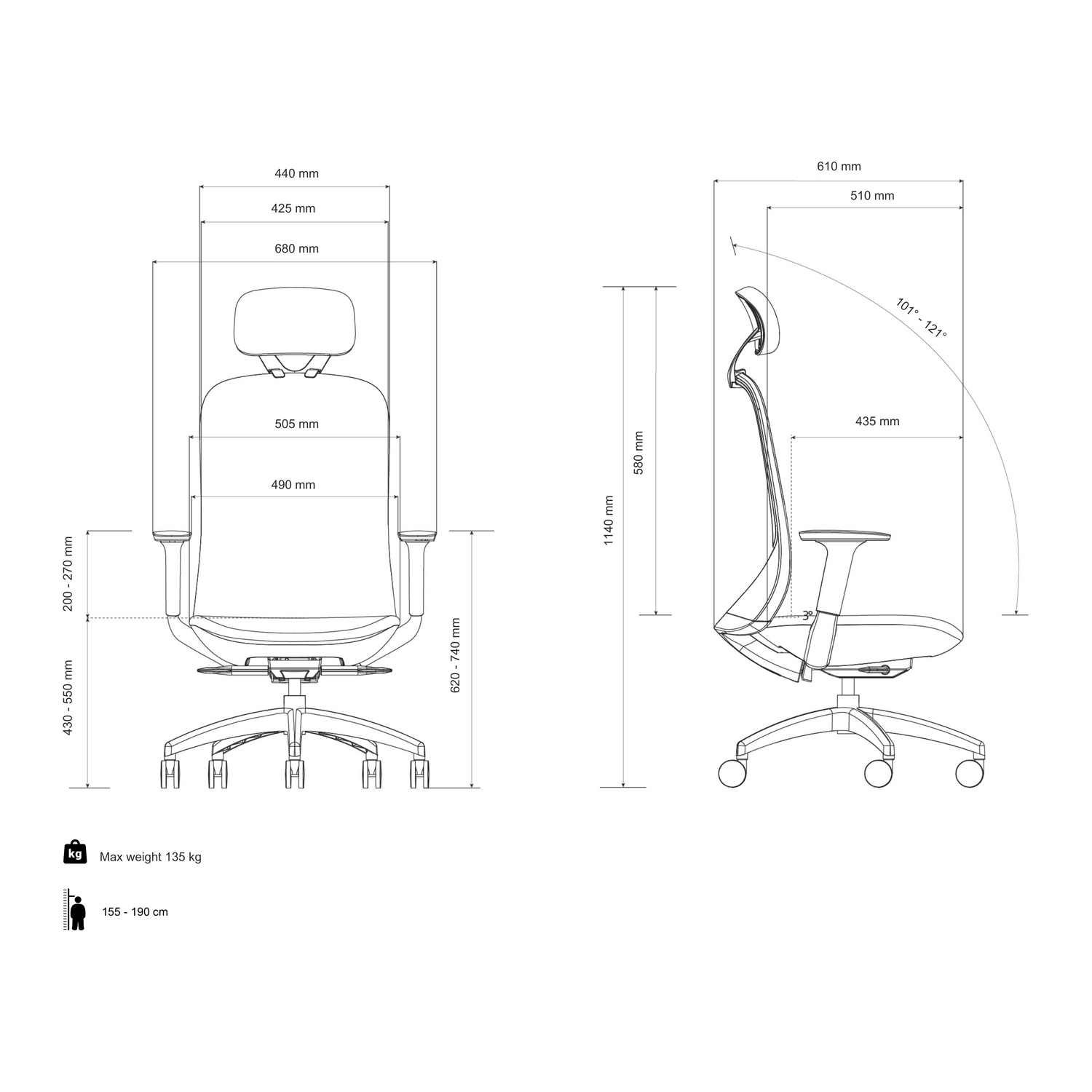 Wing | Ergonomic Office Chair