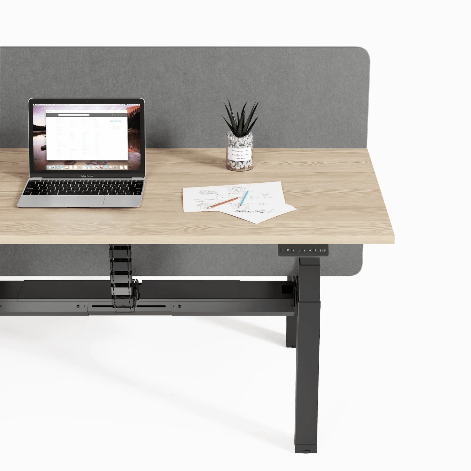 Doko | Sit - Stand Desk PRO Duo - IVONO
