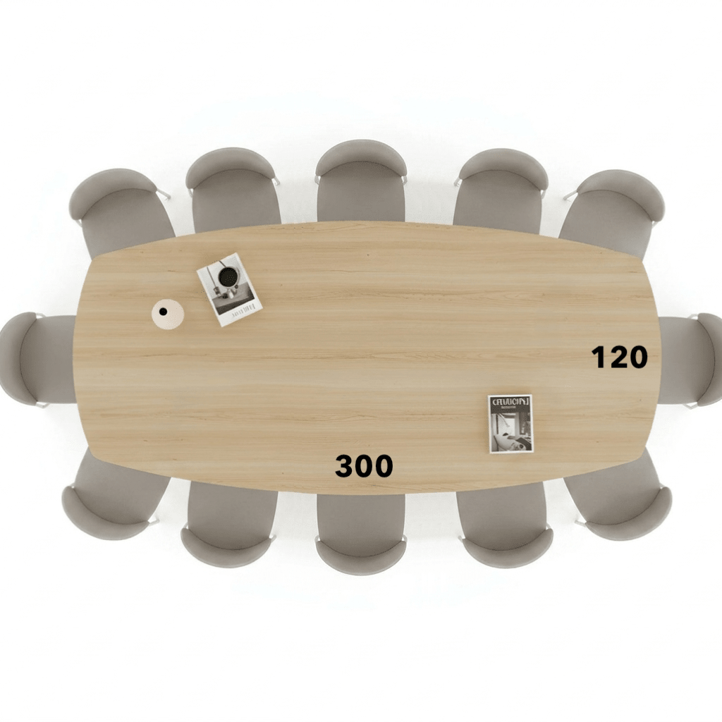 Meeting Table Line-Base XL - IVONO