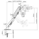 Monitor Arm Single PRO - IVONO
