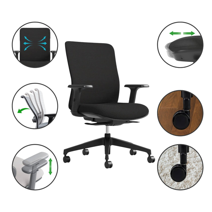 Poko | Ergonomic Office Chair - IVONO
