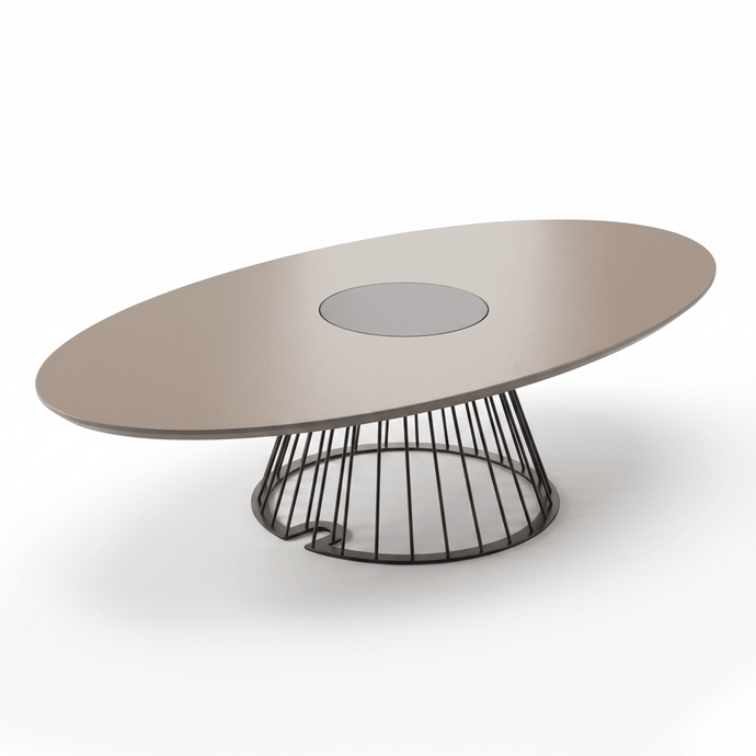 Wave Oval Coffee Table