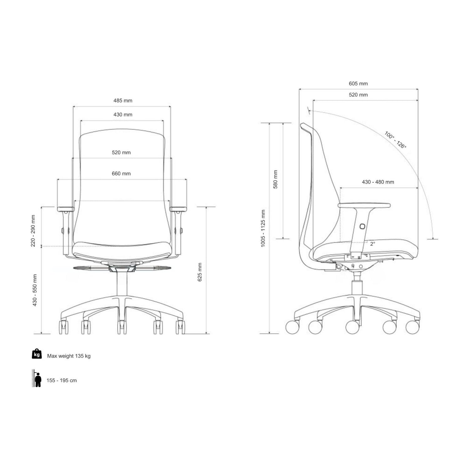 Butterfly | Ergonomic Office Chair - IVONO