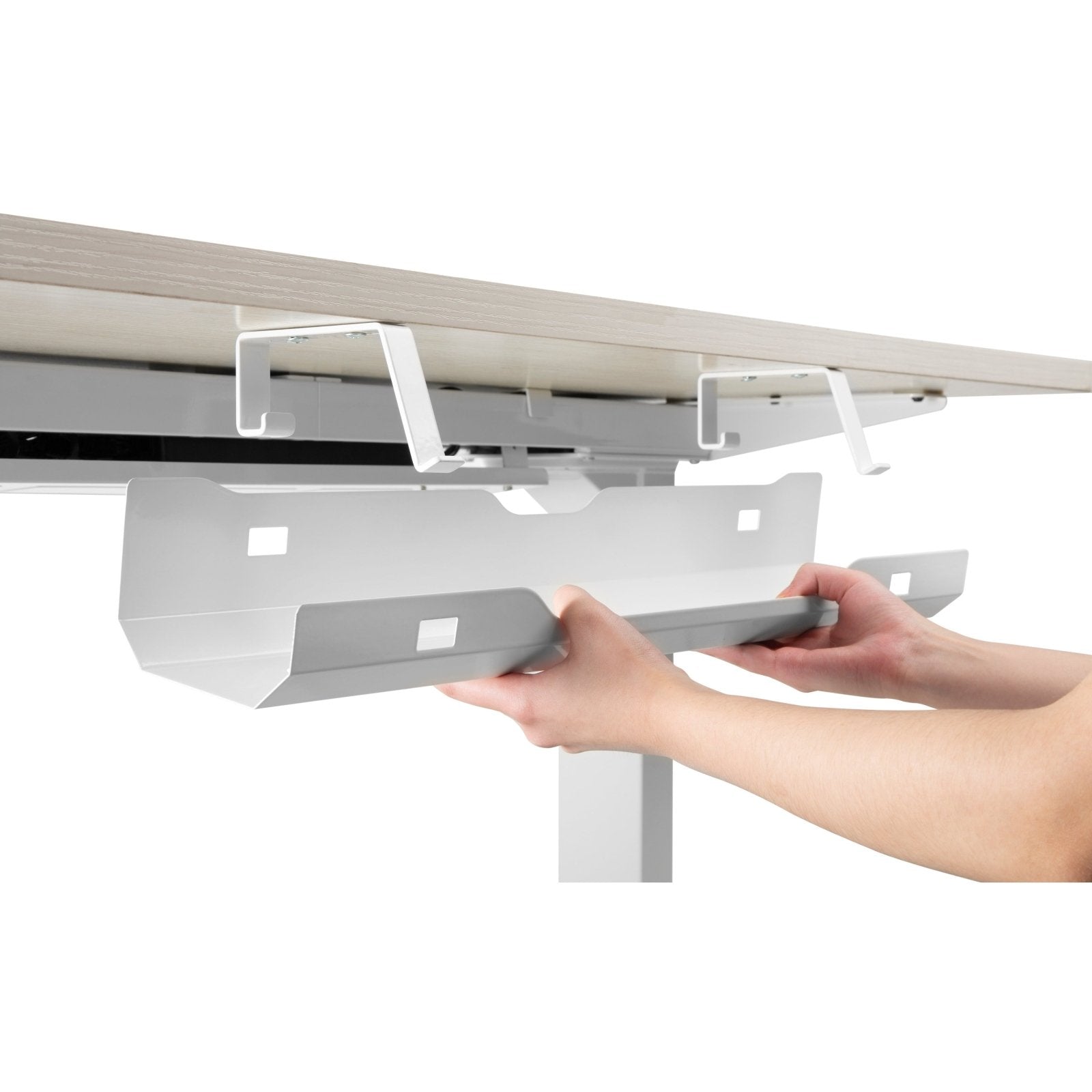 Cable Tray Organizer | Under-Desk Cable Management Solution - IVONO