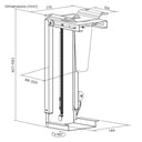 CPU Holder Desk-Mounted MAX - IVONO