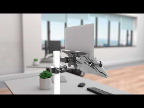 Laptophouder Monitorarm