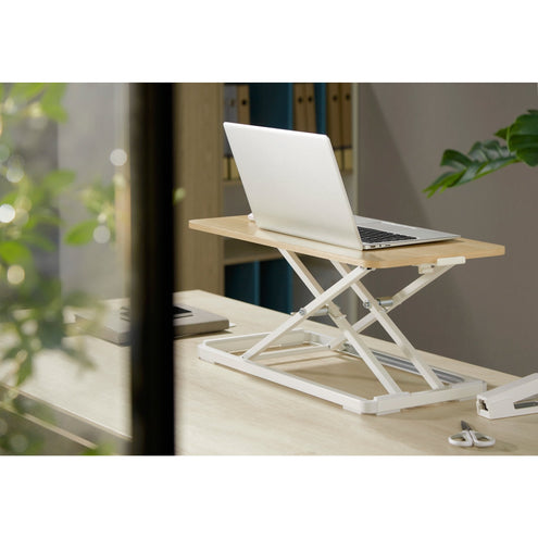 Sit-Stand Desk Converter Compact Wood - IVONO